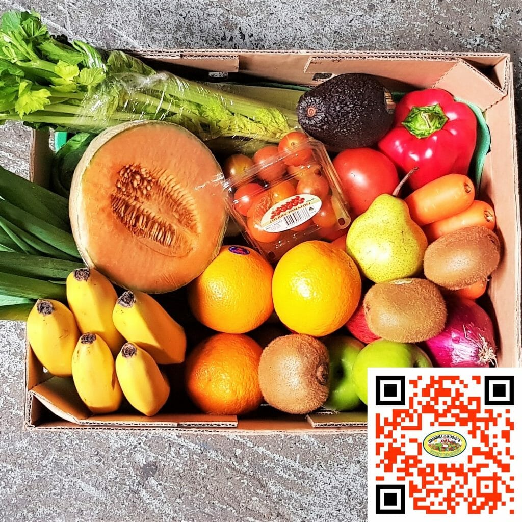 Vegetable Box Grandma Rosies