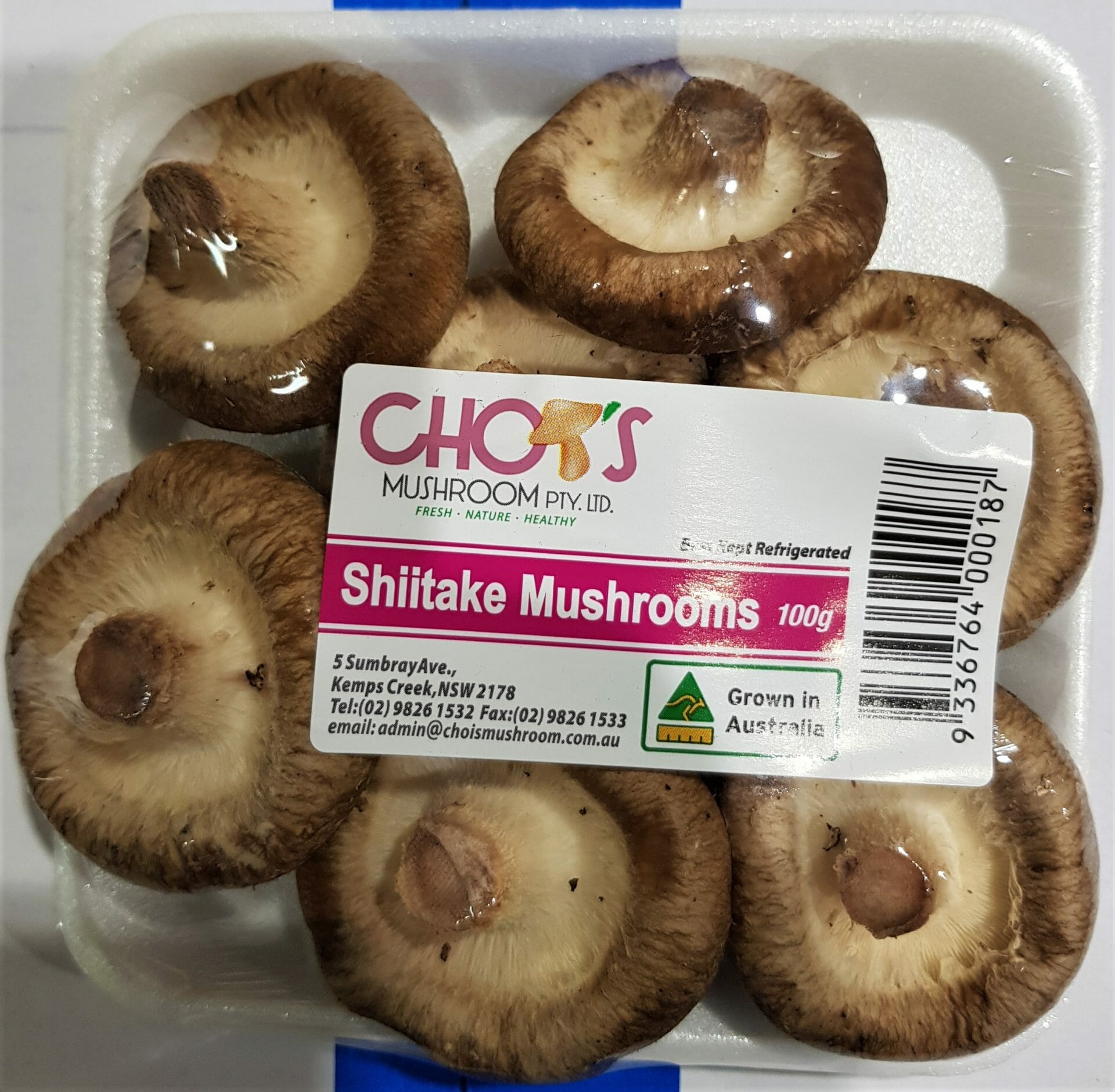 Shiitake Mushrooms 100gm Grandma Rosies