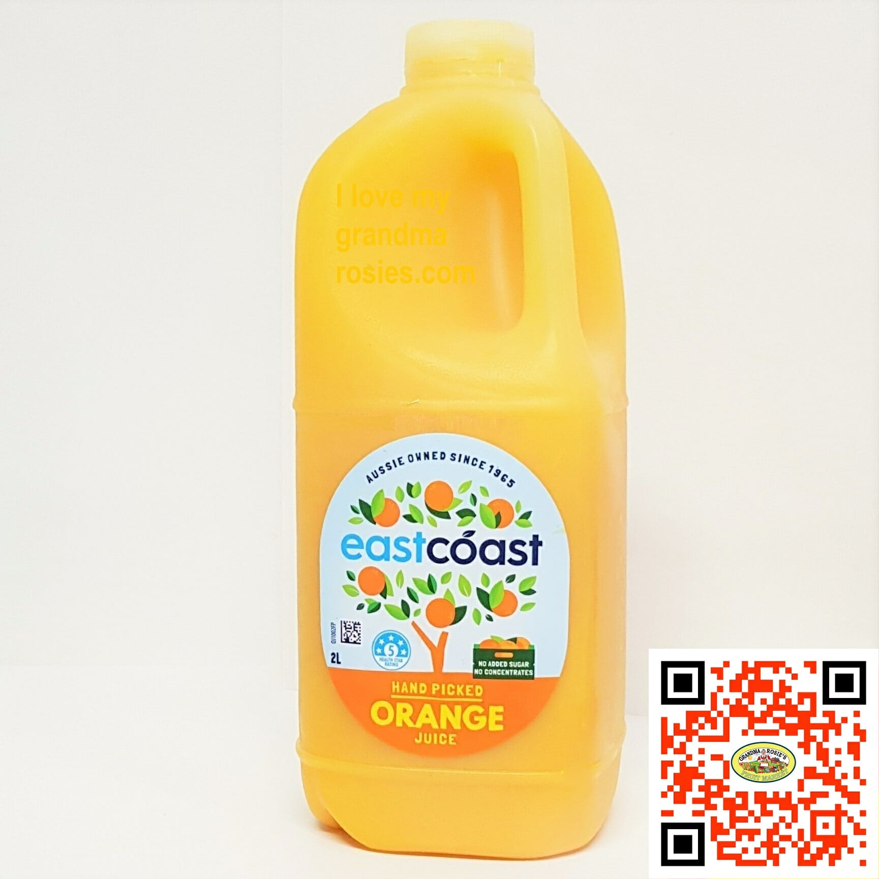 Orange Juice ‘East Coast’ 2 litre Bottle. *PREMIUM QUALITY* *TOP BUY